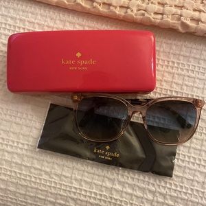 *Brand New* Kate Spade Sunglasses w dust rag and case